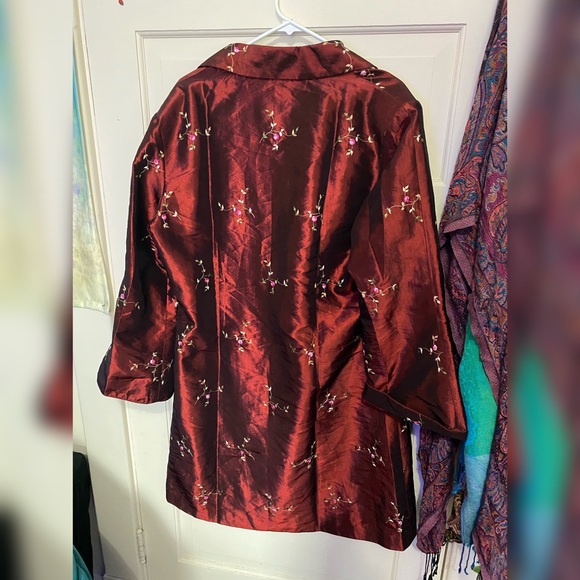 Red Floral Jacket - Picture 5 of 6